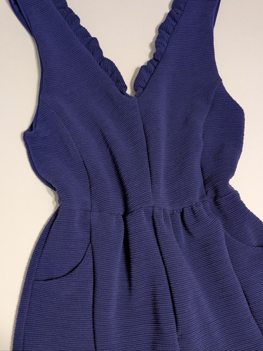 Maeve Anthropologie Sleeveless Knit Sheath Dress Large NWT $158 Ruffle Ottoman